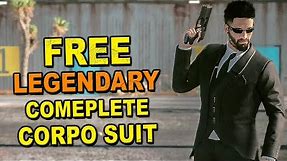 Cyberpunk 2077 - How To Get Legendary Corporate Suit Complete Set For Free
