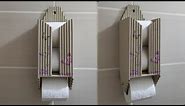 THIS IDEA IS AWESOME !!! - Diy Toilet Paper Holder Stand - Waste Paper Crafts