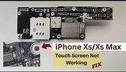 iPhone XS Max Touch Screen Not Working Fix! iPhone XS Max Touch Problem Fix Board Repair