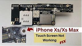 iPhone XS Max Touch Screen Not Working Fix! iPhone XS Max Touch Problem Fix Board Repair