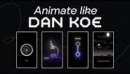 Dan Koe Animation - After Effects Tutorial
