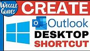 How to add an Outlook desktop icon to your Windows 10 desktop or taskbar #DesktopIcon