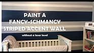 How to Paint a Striped Accent Wall - Do It