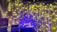 My Good Vibes Neon Sign that is perfect for your bedroom or even at your bar.