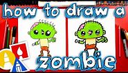 How To Draw A Funny Zombie