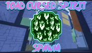 Shindo Life - Toad Cursed Spirit Spawn and Location!