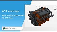 CAD Exchanger - view, analyze, and convert 3D CAD files with ease