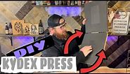 How to make a kydex press(DIY, cheap, easy, fast)