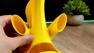 3D Printed Sound Amplifier - Groovy Monster || 3D Printing Timelapse