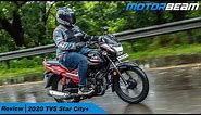 2020 TVS Star City+ Review - Best 110cc Commuter Bike? | MotorBeam