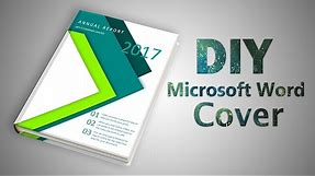 How to make a Professional Cover Page in Microsoft Word 2016 ✔