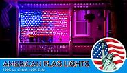 Led American Flag String Lights