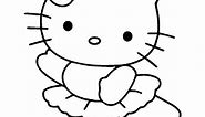 575 Free Printable Hello Kitty Coloring Pages