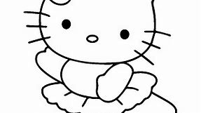 575 Free Printable Hello Kitty Coloring Pages