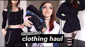 Huge alternative clothing haul (Gothmall, Hot Topic, Rags n Rituals) || Kelli Marissa Vlogs