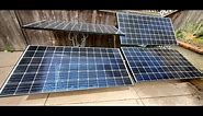 Over paneling, 1440W Solar Array (with four 360W Solar Panels, Samsung Solar Panels, S-Power), DIY