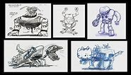 Toy Story Official Art - Creating Sid's Mutant Toys!