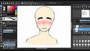 HOW TO DRAW BLUSH! (TUTORIAL)