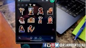 Super Easy WhatsApp Stickers with the Galaxy S23 Ultra | Galaxy S24 Ultra!