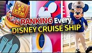 Ranking EVERY Disney Cruise Line Ship