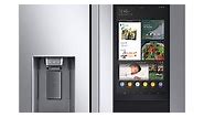 Samsung 26.7 Cu. Ft. Large Capacity Fingerprint Resistant Stainless Steel Side-By-Side Refrigerator With Touch Screen Family Hub - RS27T5561SR/AA