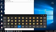 Emoji Keyboard | How to Use Emoji in Windows 10, 8 or 8.1...
