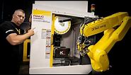 Lightning Fast 5-Axis ROBODRILL CNC Mill Arrives at Our Shop | Fanuc Industrial Robot Arrives