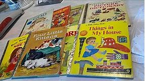 Vintage children’s book haul / Little golden books￼￼