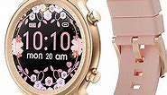 Smart Watches for Women (Make/Receive Call), Smart Watch for Android Phones and iPhone Compatible, 1.28" Touch Screen IP67 Waterproof Fitness Tracker with Heart Rate/Blood Oxygen/Sleep Monitor (Pink)