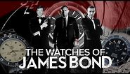 The Watches of James Bond | Detailed History of Watches that James Bond Wore in Movies (1962-Now)