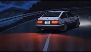 Takumi Spins Out on Akina (Initial D Fourth Stage)