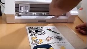 Silhouette Studio Tutorial. Cutting without registration marks for making stickers.