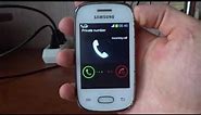 Samsung Galaxy Pocket Neo GT-S5310 incoming call