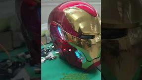 Iron Man Mark L Helmet-Behind The Scene Work In Progress @heavennature #ironmanmarkL
