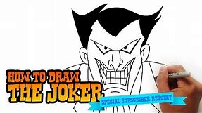 How to Draw The Joker - Step by Step Video