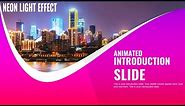 Intro Slide in PowerPoint | First Slide | Free Slide