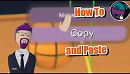 How To Copy And Paste In Rec Room