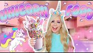 I ONLY ate UNICORN food for 24 HOURS