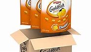 Pepperidge Farm Goldfish Cheddar Crackers, 33 oz. Box, 3-count 11 oz. Re-sealable Bags