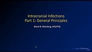Intracranial infections - 1 - General principles