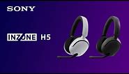 INZONE H5 | Wireless Gaming Headset | Sony | Official Video