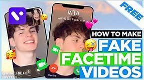 How To Make Fake FaceTime Videos 📱 | Easy Fan Edits Tutorial