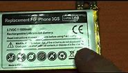 Apple iPhone 3GS Battery Batteria potenziata per iPhone 3GS.flv