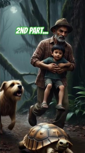 2nd Part || "We've been stranded in a dark, creepy forest" #aianimation #cartoon #ai #aivideo #facts