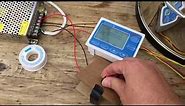 Quick test of home brew "sparge engine" ZJ-LCD-M Flow meter.