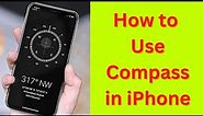 How to Use Compass in iPhone