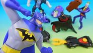 2015 BATMAN UNLIMITED SET OF 8 McDONALD'S HAPPY MEAL COLLECTION TOYS VIDEO REVIEW