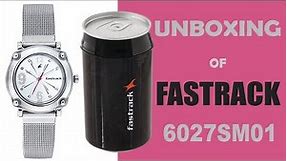 New Unboxing Video of New Fastrack Wrist Watch 6027SM01 for Women
