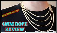 4MM Rope- Here's why this is the most sought after ROPE CHAIN.