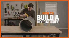 How to Build a DIY Cat Tree | The Home Depot